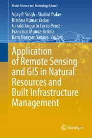 Cover von Application of Remote Sensing and GIS in Natural Resources and Built Infrastructure Management