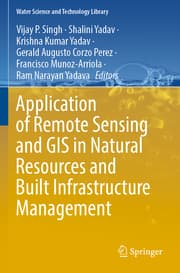 Cover von Application of Remote Sensing and GIS in Natural Resources and Built Infrastructure Management
