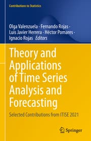 Cover von Theory and Applications of Time Series Analysis and Forecasting