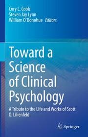 Cover von Toward a Science of Clinical Psychology