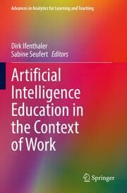Cover von Artificial Intelligence Education in the Context of Work
