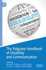 Cover von The Palgrave Handbook of Disability and Communication