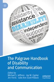 Cover von The Palgrave Handbook of Disability and Communication