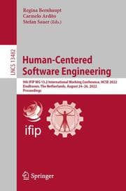 Cover von Human-Centered Software Engineering