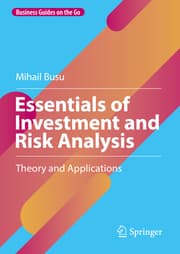 Cover von Essentials of Investment and Risk Analysis