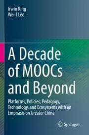 Cover von A Decade of MOOCs and Beyond