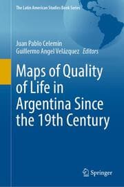 Cover von Maps of Quality of Life in Argentina Since the 19th Century