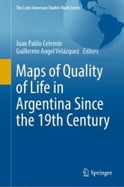 Cover von Maps of Quality of Life in Argentina Since the 19th Century