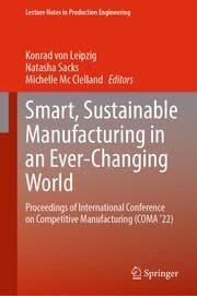 Cover von Smart, Sustainable Manufacturing in an Ever-Changing World