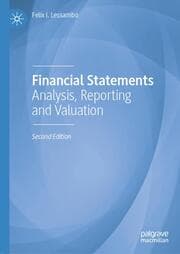 Cover von Financial Statements