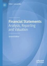 Cover von Financial Statements