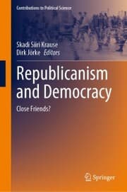 Cover von Republicanism and Democracy