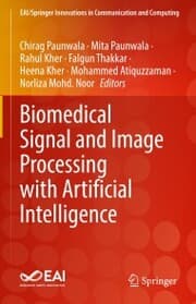 Cover von Biomedical Signal and Image Processing with Artificial Intelligence