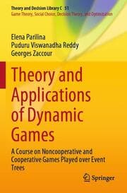 Cover von Theory and Applications of Dynamic Games
