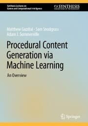 Cover von Procedural Content Generation via Machine Learning