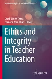 Cover von Ethics and Integrity in Teacher Education