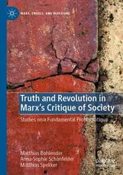 Cover von Truth and Revolution in Marx's Critique of Society