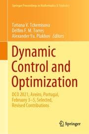 Cover von Dynamic Control and Optimization