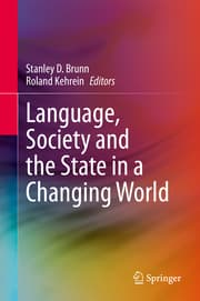 Cover von Language, Society and the State in a Changing World