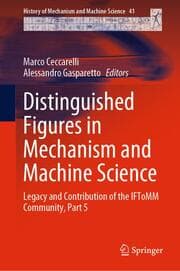 Cover von Distinguished Figures in Mechanism and Machine Science