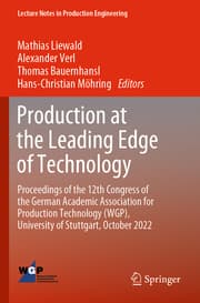 Cover von Production at the Leading Edge of Technology