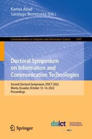 Cover von Doctoral Symposium on Information and Communication Technologies
