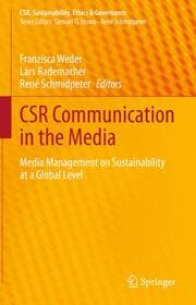Cover von CSR Communication in the Media