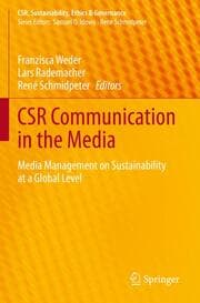 Cover von CSR Communication in the Media