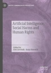 Cover von Artificial Intelligence, Social Harms and Human Rights