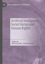 Cover von Artificial Intelligence, Social Harms and Human Rights