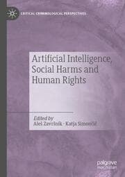 Cover von Artificial Intelligence, Social Harms and Human Rights