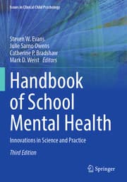 Cover von Handbook of School Mental Health