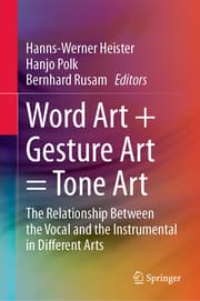 Cover von Word Art + Gesture Art = Tone Art