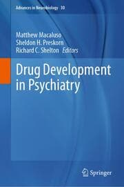 Cover von Drug Development in Psychiatry
