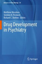 Cover von Drug Development in Psychiatry