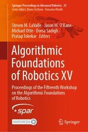 Cover von Algorithmic Foundations of Robotics XV