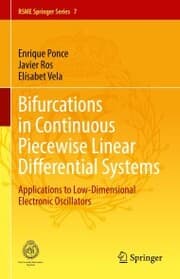Cover von Bifurcations in Continuous Piecewise Linear Differential Systems