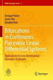 Cover von Bifurcations in Continuous Piecewise Linear Differential Systems