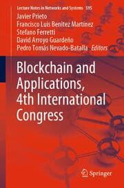 Cover von Blockchain and Applications, 4th International Congress