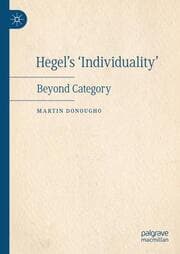 Cover von Hegel's 'Individuality'