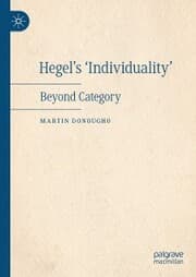 Cover von Hegel's 'Individuality'
