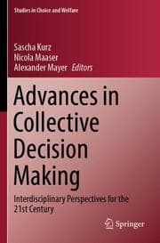 Cover von Advances in Collective Decision Making