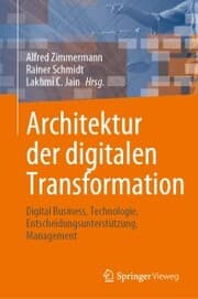 Cover von Architektur der digitalen Transformation