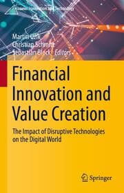 Cover von Financial Innovation and Value Creation