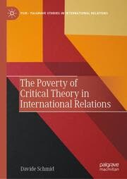 Cover von The Poverty of Critical Theory in International Relations