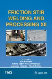 Cover von Friction Stir Welding and Processing XII