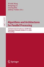Cover von Algorithms and Architectures for Parallel Processing