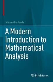 Cover von A Modern Introduction to Mathematical Analysis