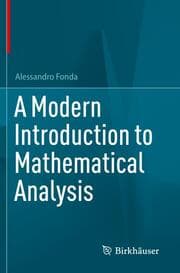 Cover von A Modern Introduction to Mathematical Analysis