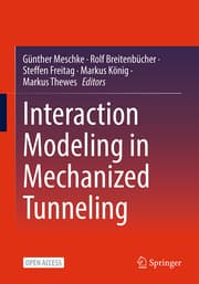 Cover von Interaction Modeling in Mechanized Tunneling